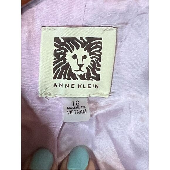 Anne Klein Bouclé Knit Blazer Sz 16 NWT Vintage  inspired - Picture 3 of 5